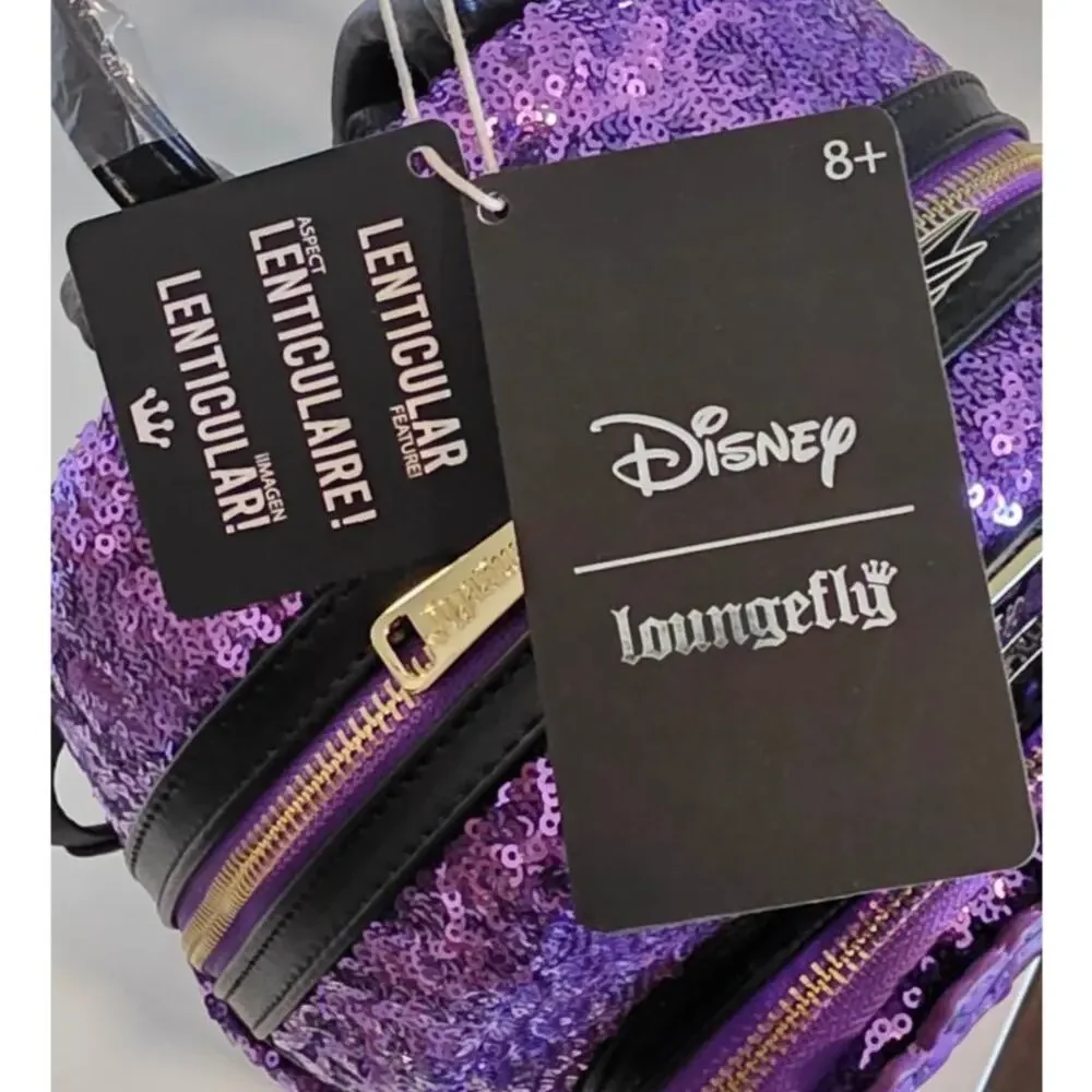 Loungefly Disney Sleeping Beauty Maleficent Lenticular Backpack UK Exclusive